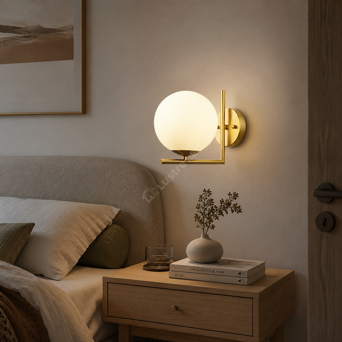 Aplica Nordic Style Abajur Mat Golden Globe MX914/1