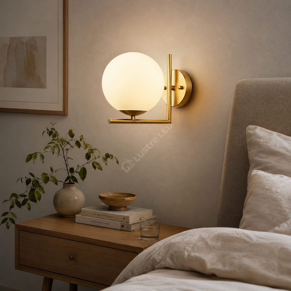 Aplica Nordic Style Abajur Mat Golden Globe MX914/1
