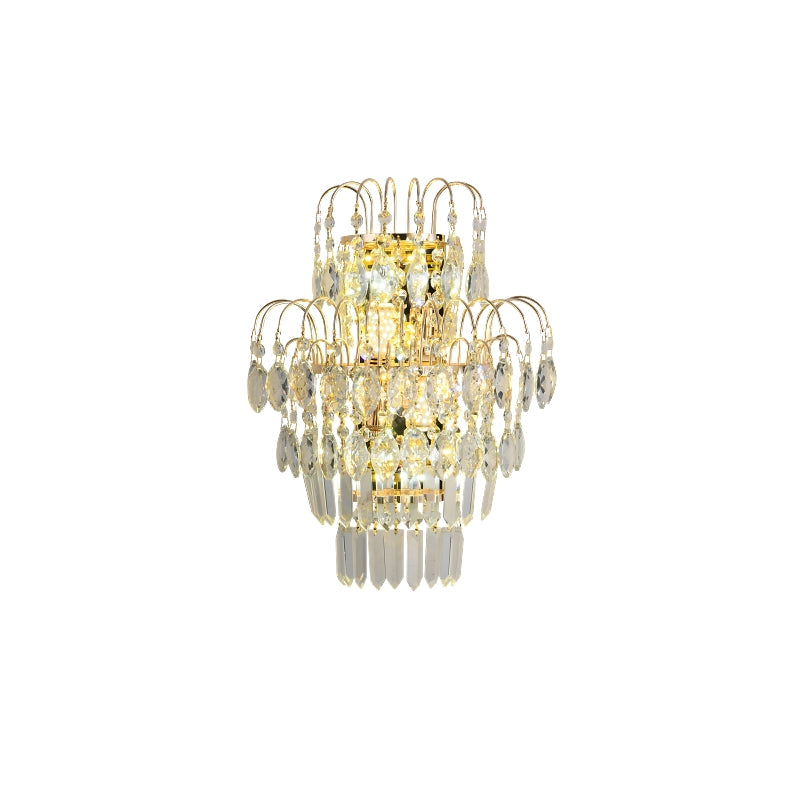 Aplica Perete Cristal APRIL Aurie