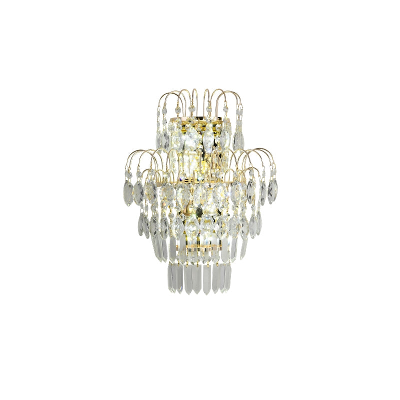 Aplica Perete Cristal APRIL Aurie