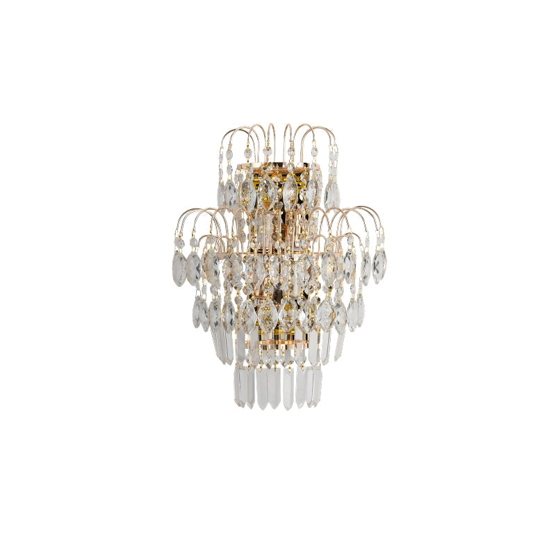 Aplica Perete Cristal APRIL Aurie