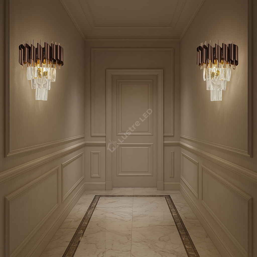 Aplica Perete Cristal RFAN 2 X E27 S9001/2KF + FGD AURIE / CRISTAL / APLICA PERETE Wall Light Fixtures