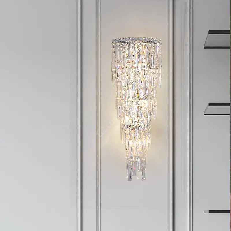 Aplica Perete Cristal Grande Glass 7xE14 Wall Light Fixtures