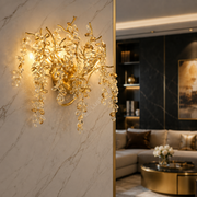Aplica Perete Cristal Luxury Golden Grapes