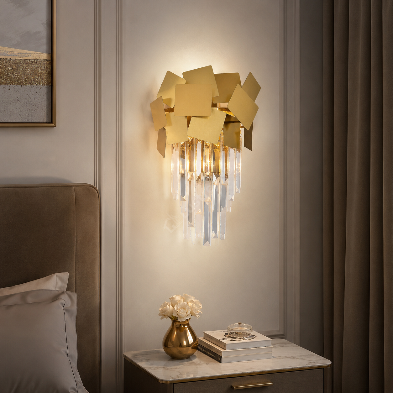 Aplica Perete Cristal Modern Line Troy (Copie)