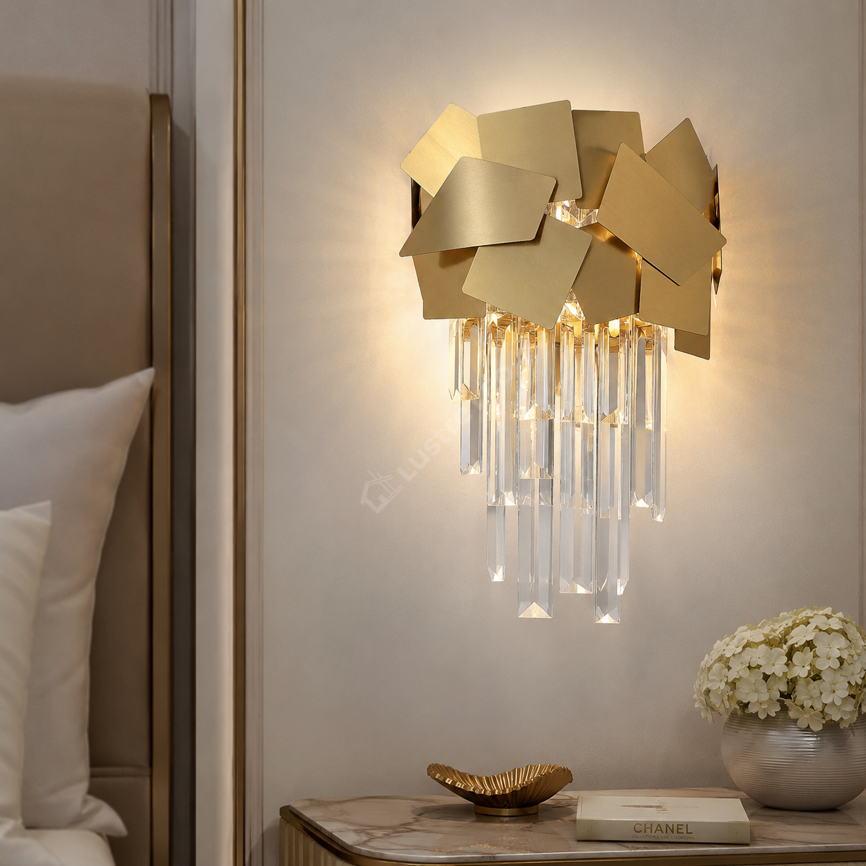 Aplica Perete Cristal Modern Line Troy (Copie)