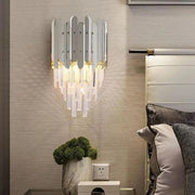 Aplica Perete Cristal Shiny Silver Chrome ARGINTIE / CRISTAL / APLICA PERETE Wall Light Fixtures