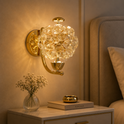Aplica Perete LED Crystal DANDELION 10W Gold