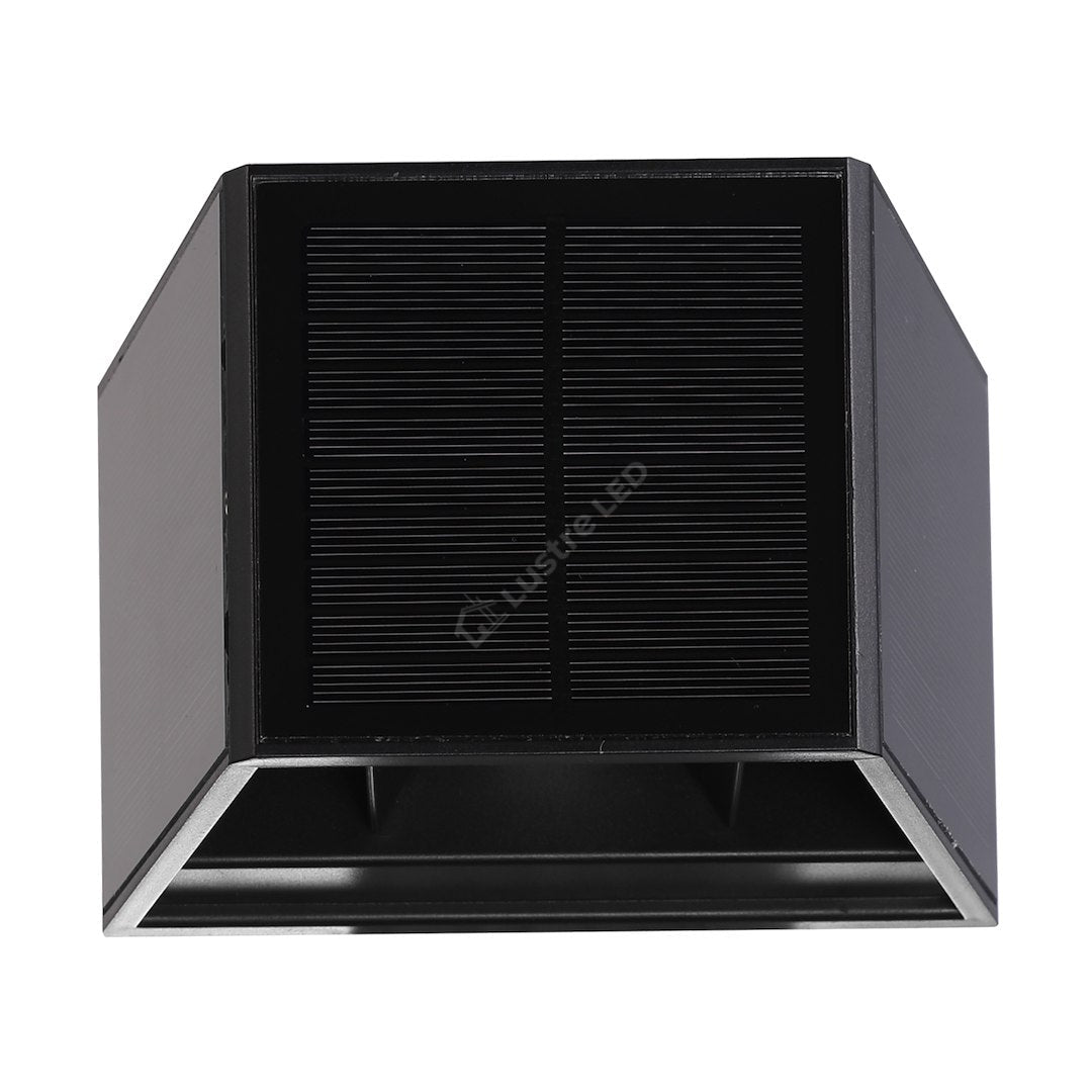 Aplica Wings Black Solara Exterior 2W IP54, 6000K, Premium