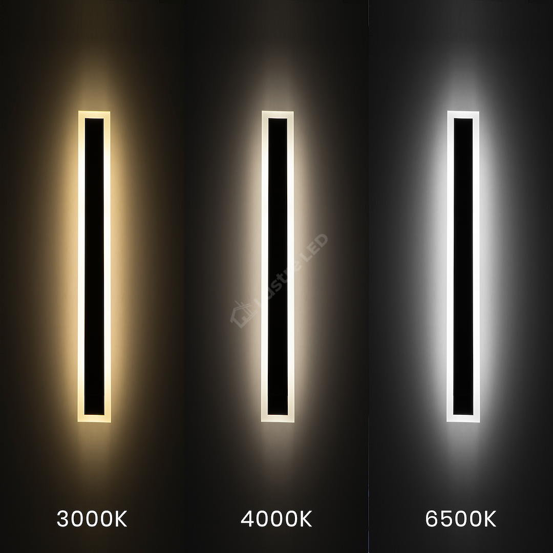 Bara Luminoasa LED Exterior Black PREMIUM CCT IP54 220V