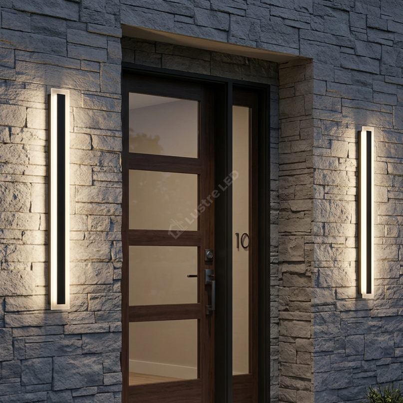 Bara Luminoasa LED Exterior Black PREMIUM CCT IP54 220V