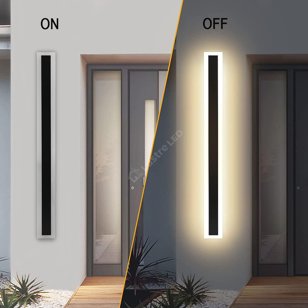 Bara Luminoasa LED Exterior IP65 220V 3000K 80CM Resigilata R3