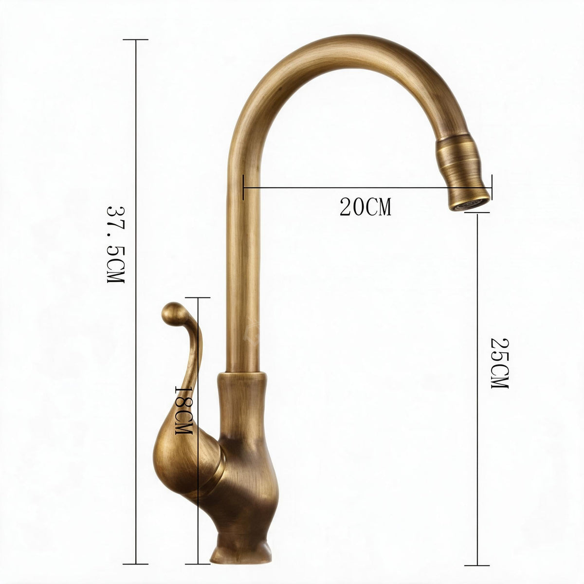 Baterie Bucatarie Retro Bronz Antichizat Alama 1767