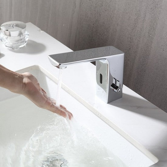 Baterie Lavoar Cu Senzor Touchless Si Maneta Laterala