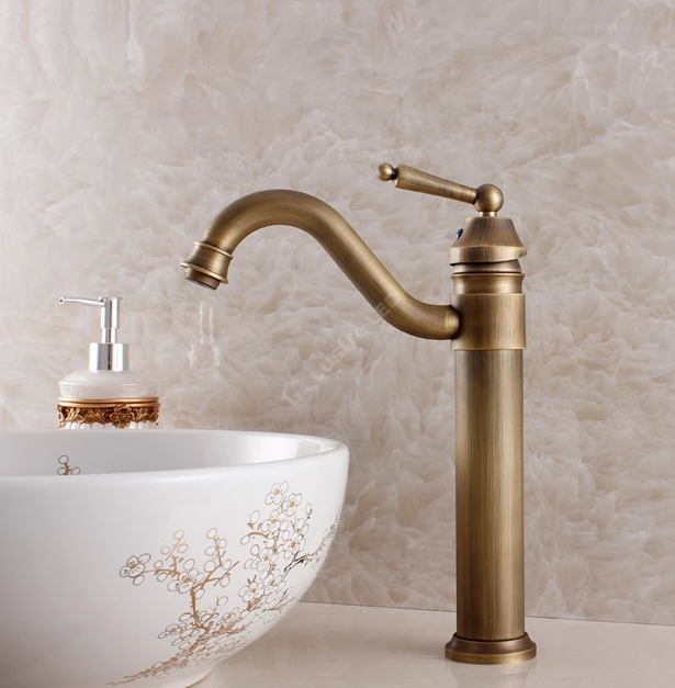 Baterie Lavoar Inalta Bronz Antichizat 1724 Sink Battery