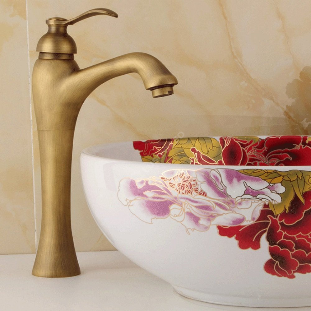 Baterie Lavoar Inalta Bronz Antichizat 1762 Sink Battery