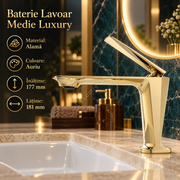 Baterie Lavoar Medie Luxury Line Golden Beauty 001