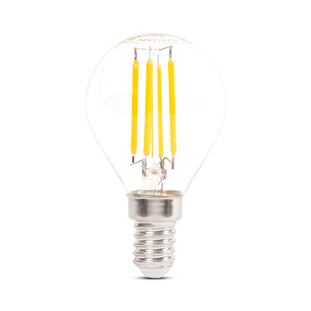 Bec LED E14 G45 4W, 440lm FILA Filament Transparent