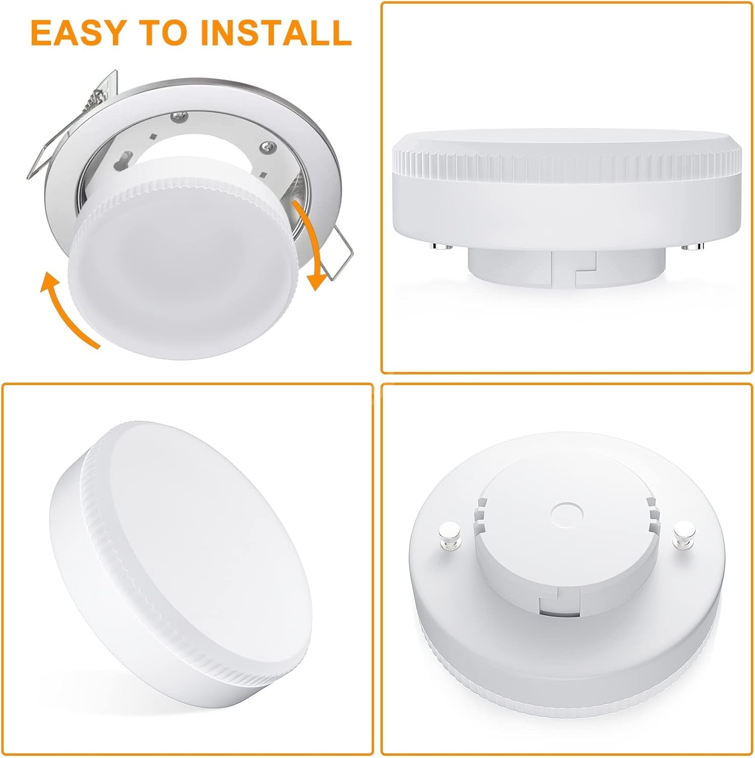Bec LED GX53 9W 800lm 3 Lumini Echivalent 80W