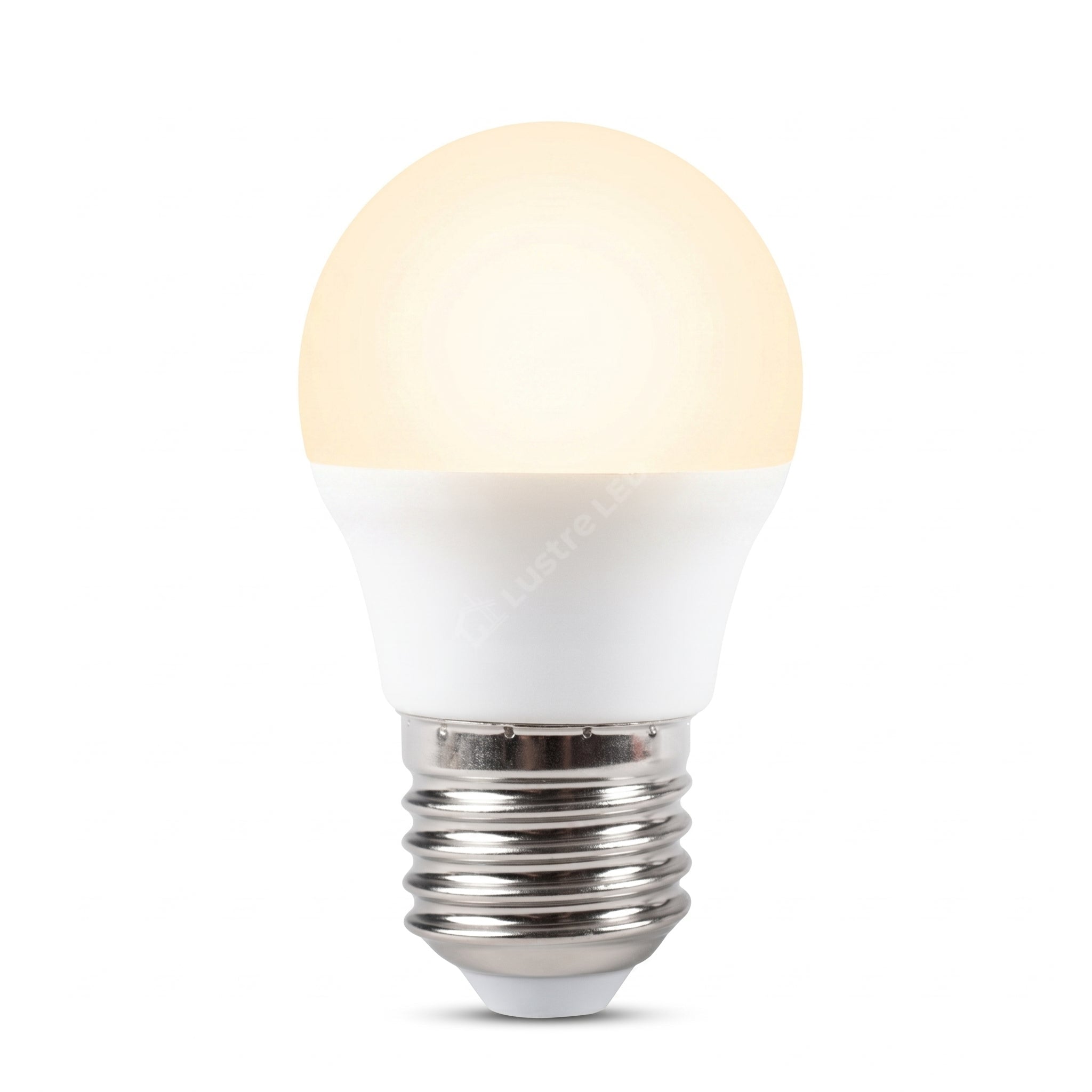 Bec LED Sferic Mat E27 Lumina Calda 7W Echivalent 35W