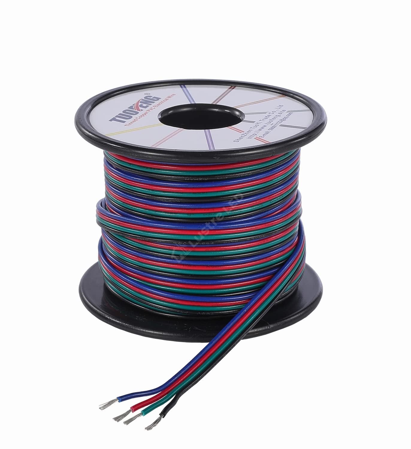 Cablu Conductor RGB 12-24V 4 Fire
