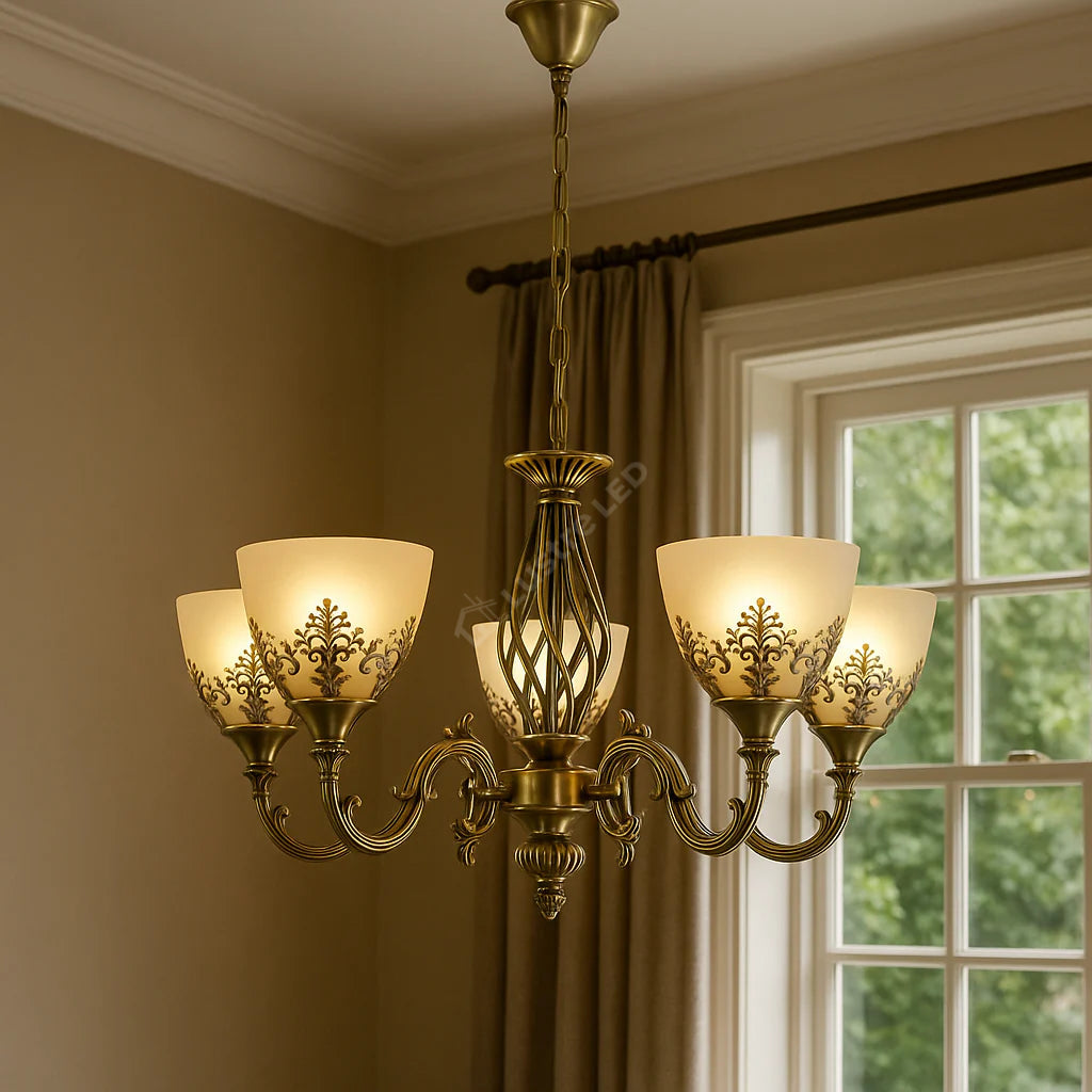Candelabru MELO Bronz Antichizat 5XE27