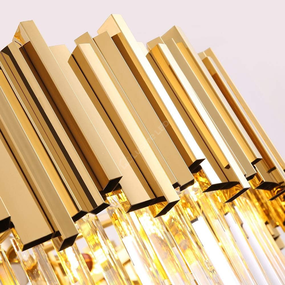 Candelabru Aplicat Cristal GLORY GOLD 550mm