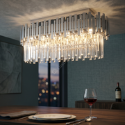 Candelabru Aplicat Cristal GLORY SILVER 750x300mm