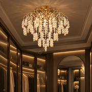 Candelabru Aplicat Cristal MONCELO Gold Ø50CM