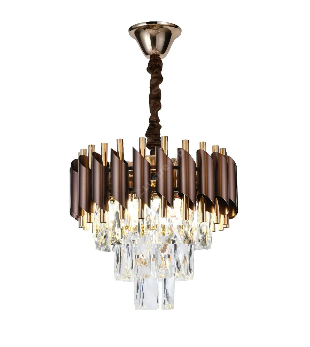 Candelabru Cristal RFAN 3xE27 S9001/300KF + FGD AURIE / CRISTAL / 30CM Chandeliers Crystal