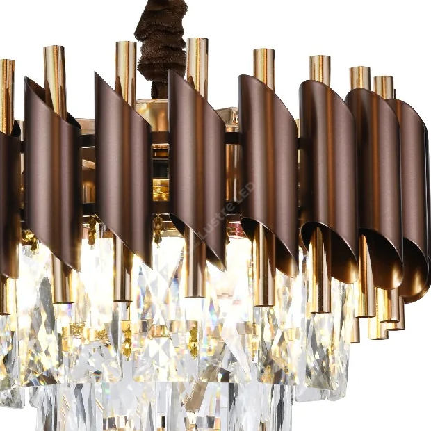 Candelabru Cristal RFAN 3xE27 S9001/300KF + FGD AURIE / CRISTAL / 30CM Chandeliers Crystal