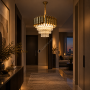 Candelabru Cristal GOLD PANTHER 4xE14 300mm