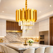 Candelabru Cristal GOLDEN Maxi 300mm