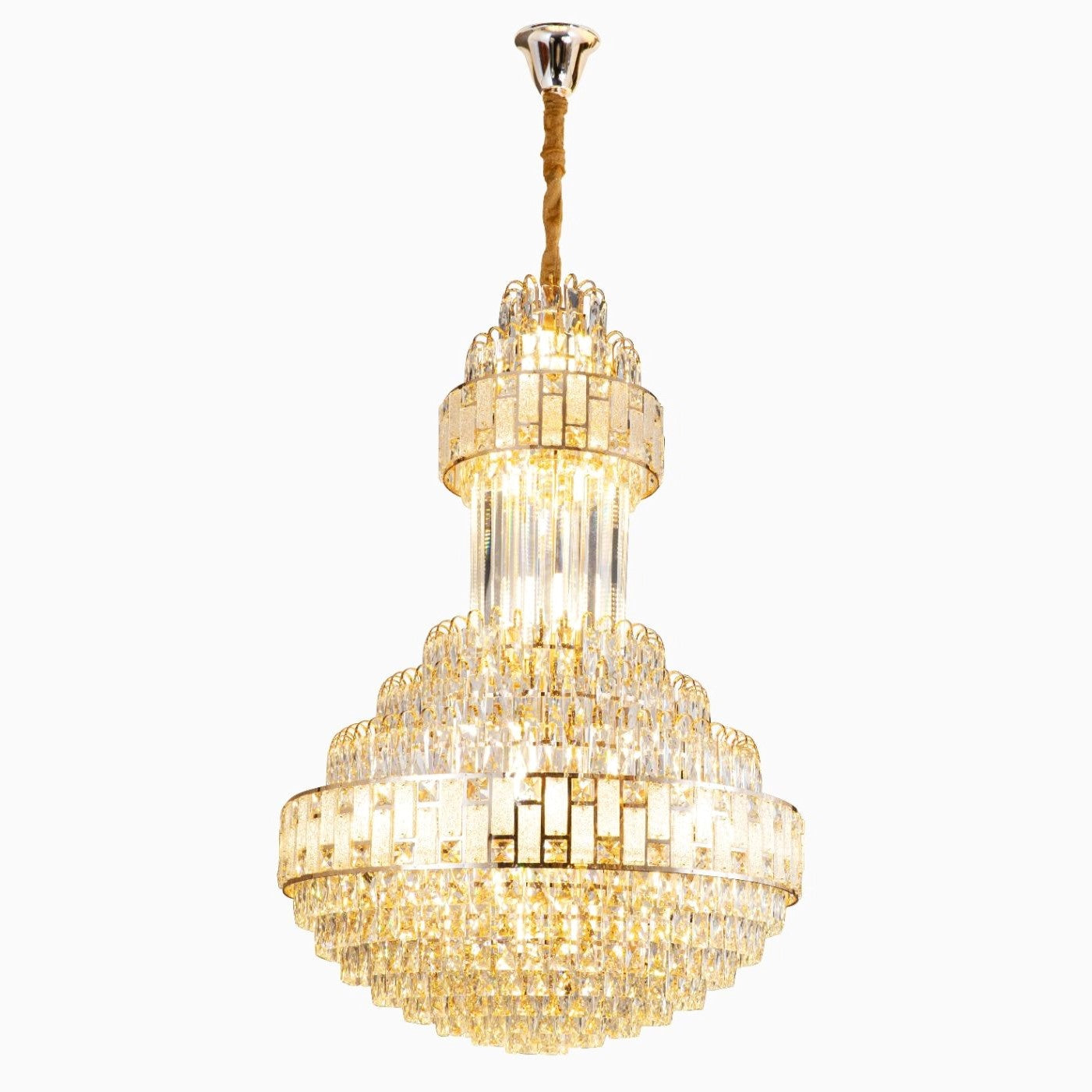 Candelabru Cristal Luxury Golden 120Cm -L301 Chandeliers Crystal