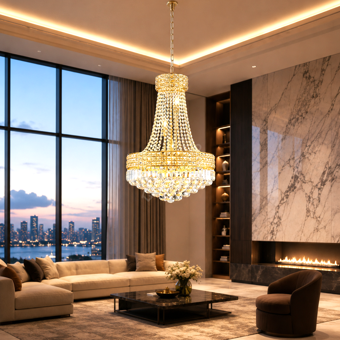Candelabru Cristal Maxi ELIZABETH