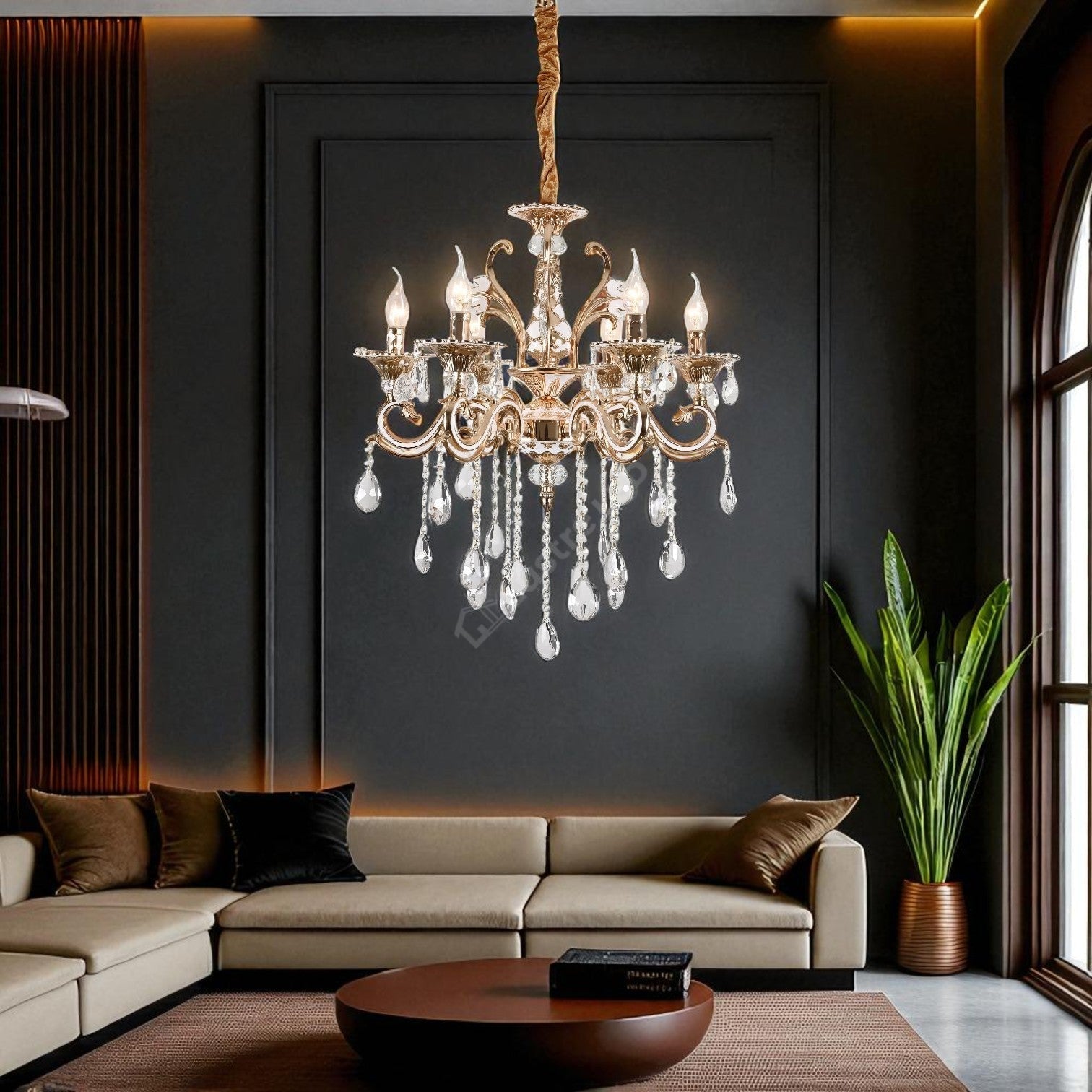 Candelabru 2325 Neoclasic Gold Lighting Fixtures