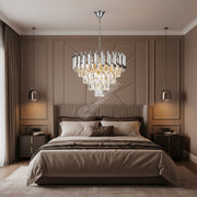 Candelabru Cristal Silver Panther 400mm