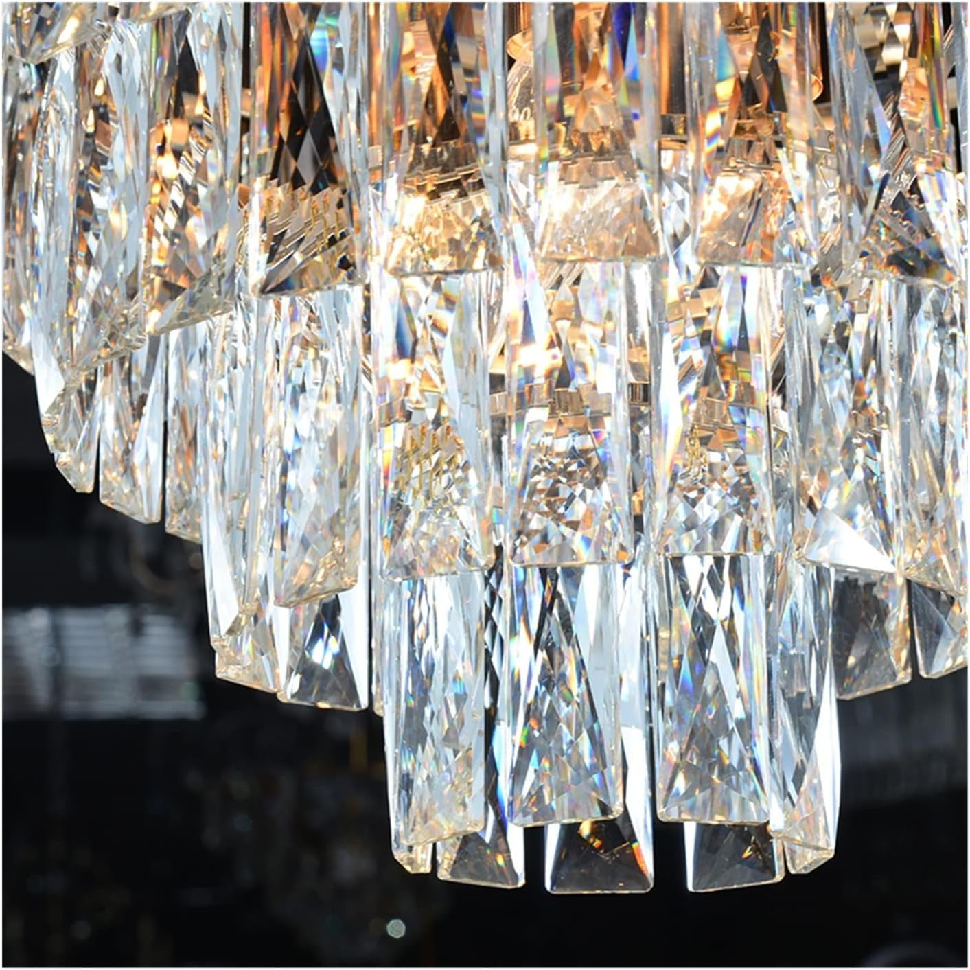 Candelabru Cristal Silver Panther 400mm