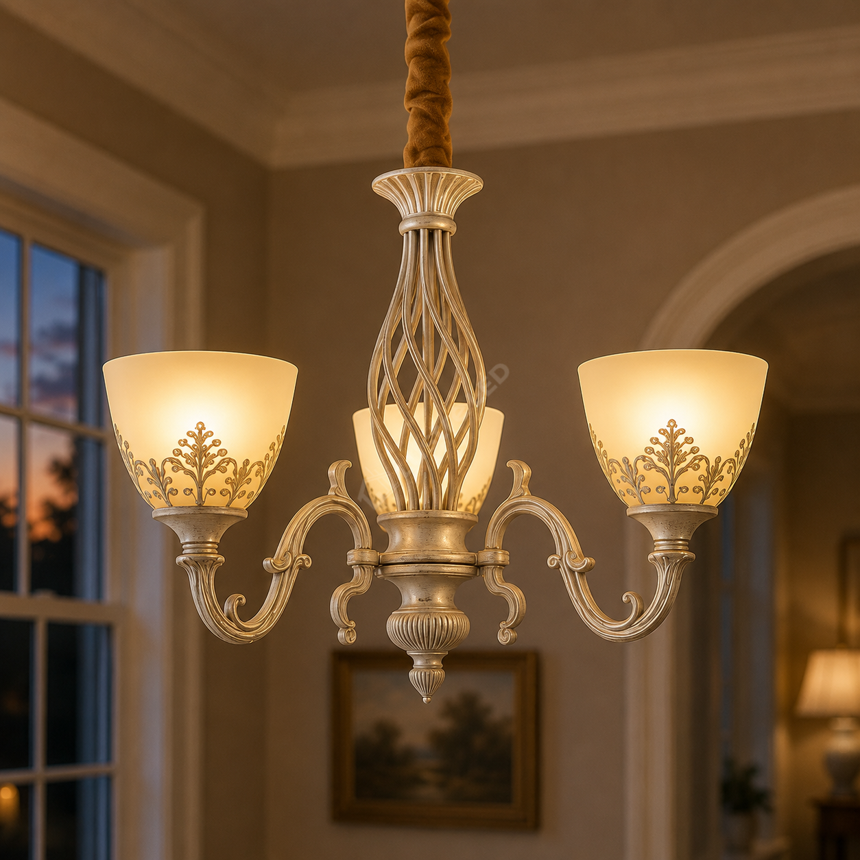 Candelabru MELO White 3XE27