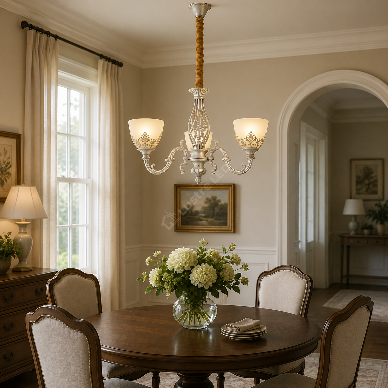 Candelabru MELO White 3XE27