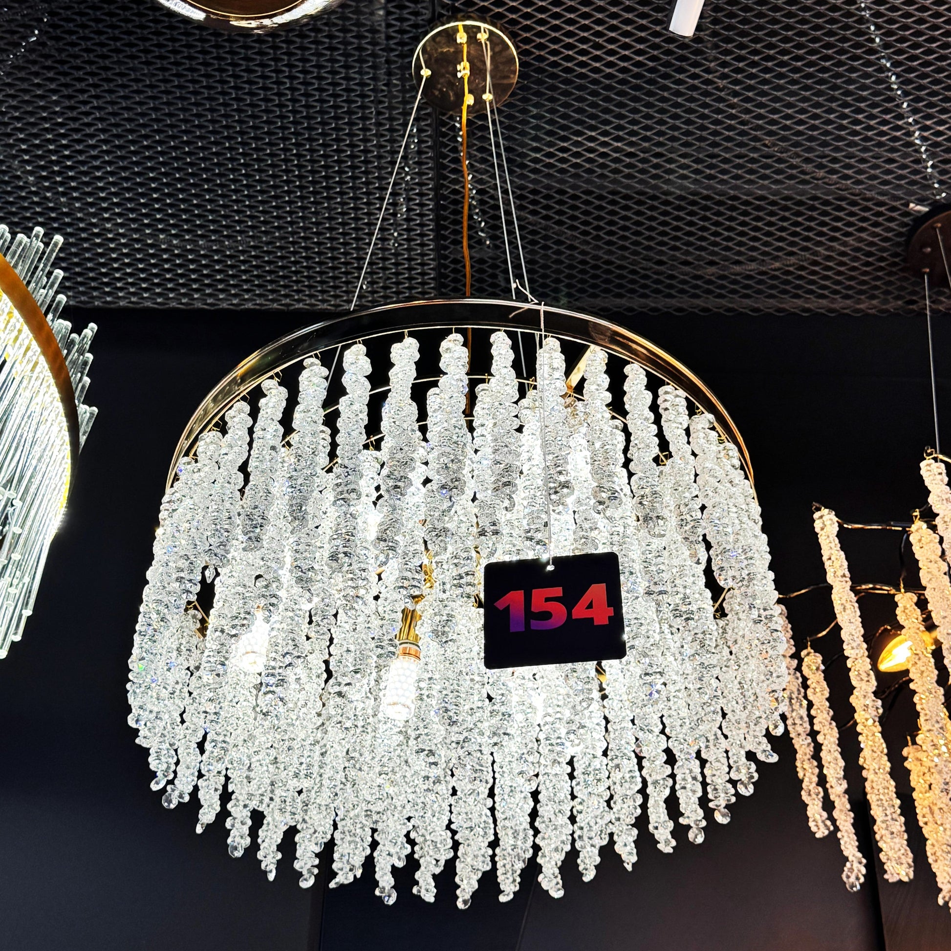 Candelabru Crystal PADOVA Golden Chandeliers Crystal