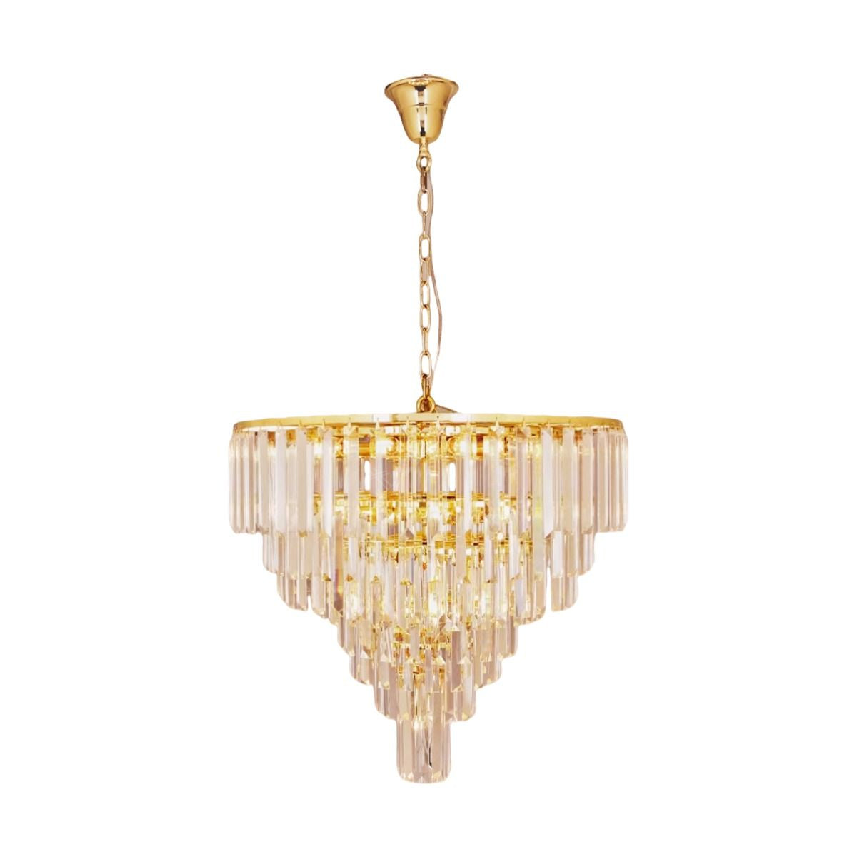 Candelabru Suspendat Versailles Crystal Gold Premium Ø61CM