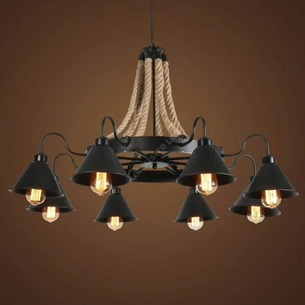 Lustra Suspendata Vintage 8860/8 NEAGRA / VINTAGE Lighting Fixtures