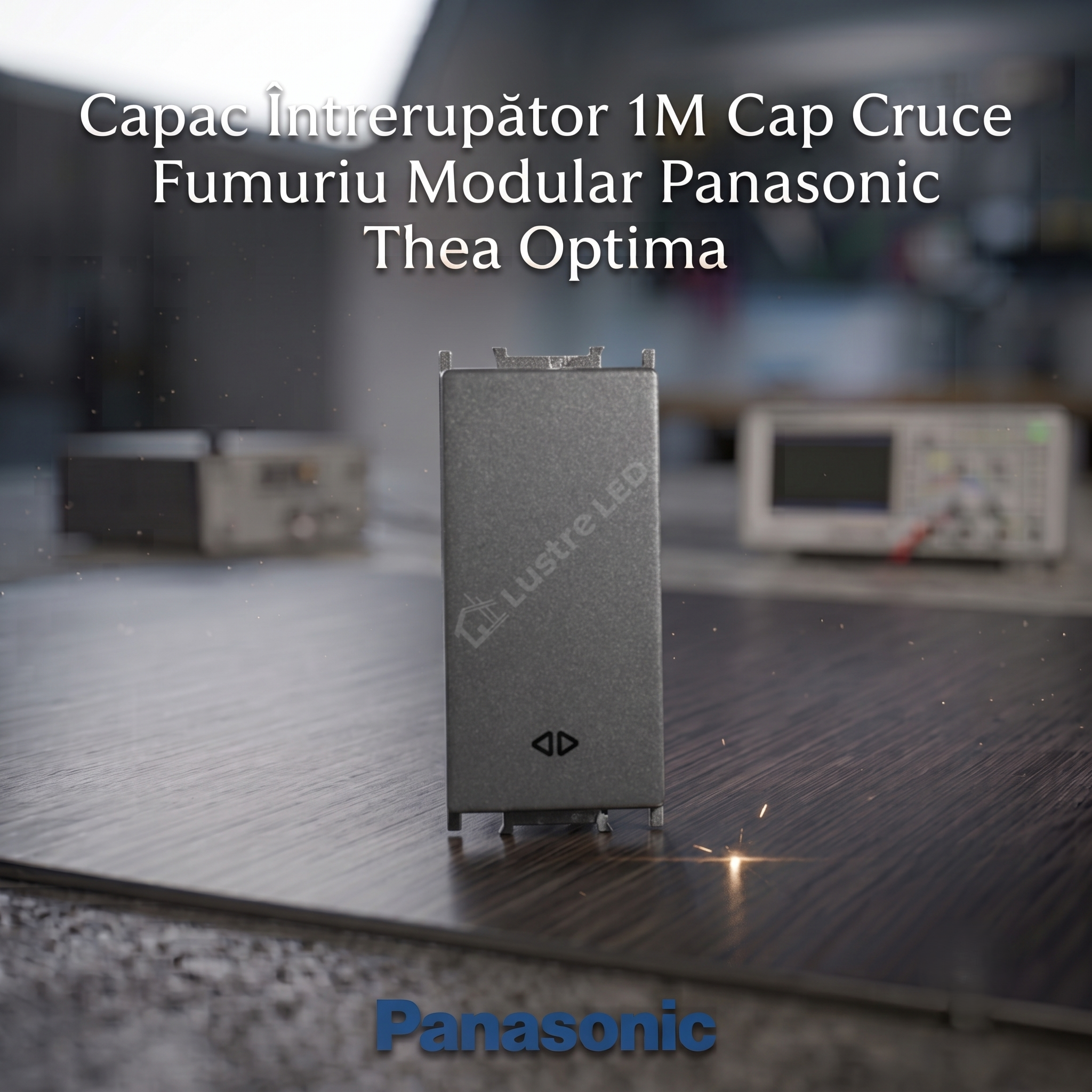 Capac Intrerupator 1M Cap Cruce Fumuriu Modular Panasonic Thea Optima