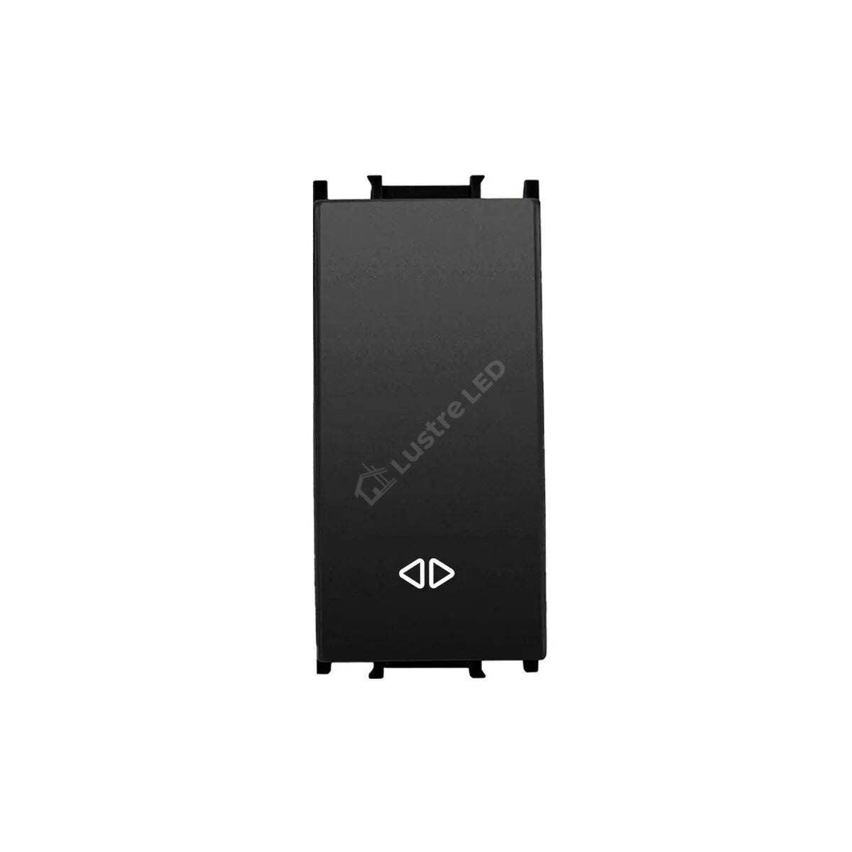 Capac Intrerupator 1M Cap Cruce Negru Modular Panasonic Thea Optima