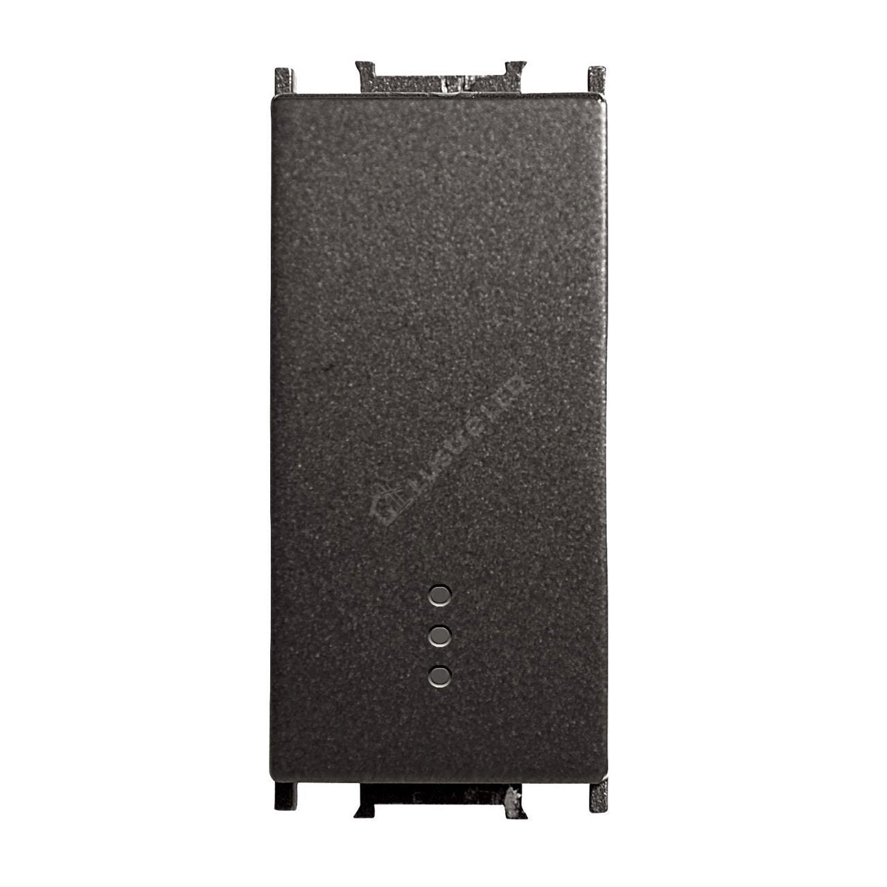 Capac Intrerupator 1M Simplu cu LED Negru Modular Panasonic Thea Optima