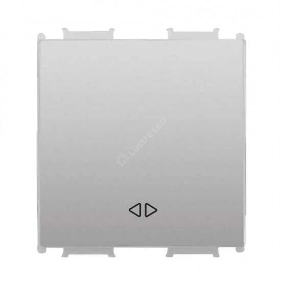 Capac Intrerupator 2M Cap Cruce Argintiu Modular Panasonic Thea Optima