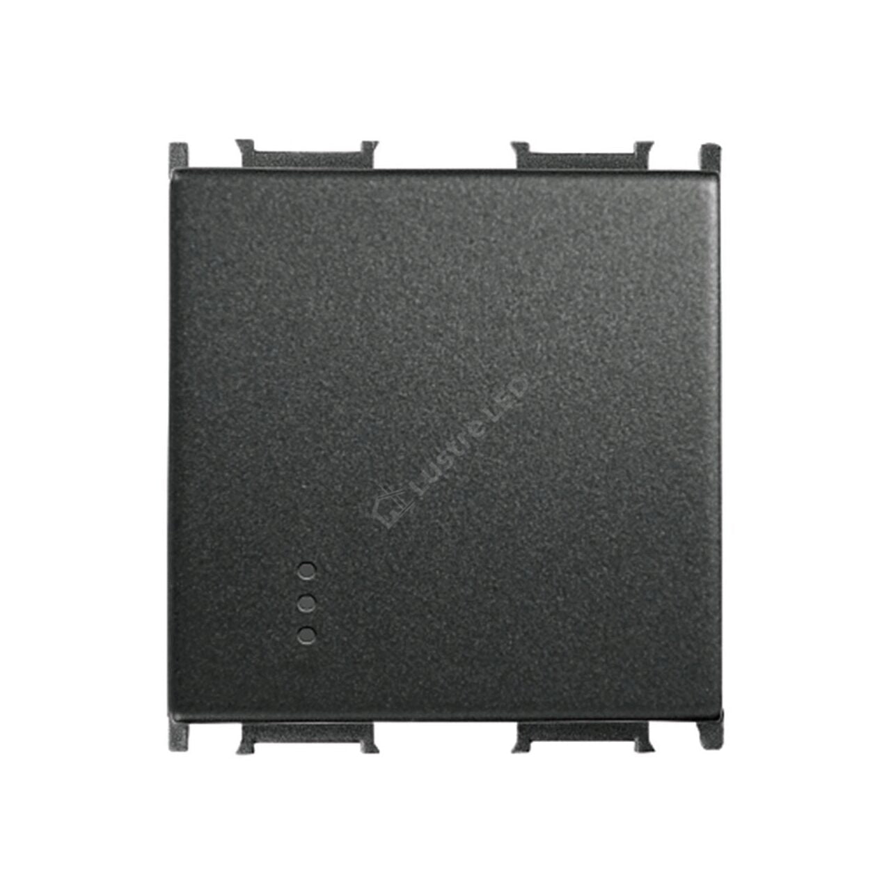 Capac Intrerupator 2M Simplu cu LED Negru Modular Panasonic Thea Optima