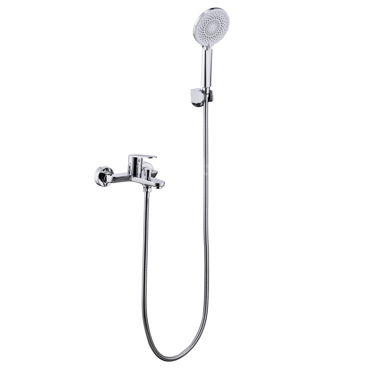 Coloana de Dus Inox Argintiu 3 Functii Clasic
