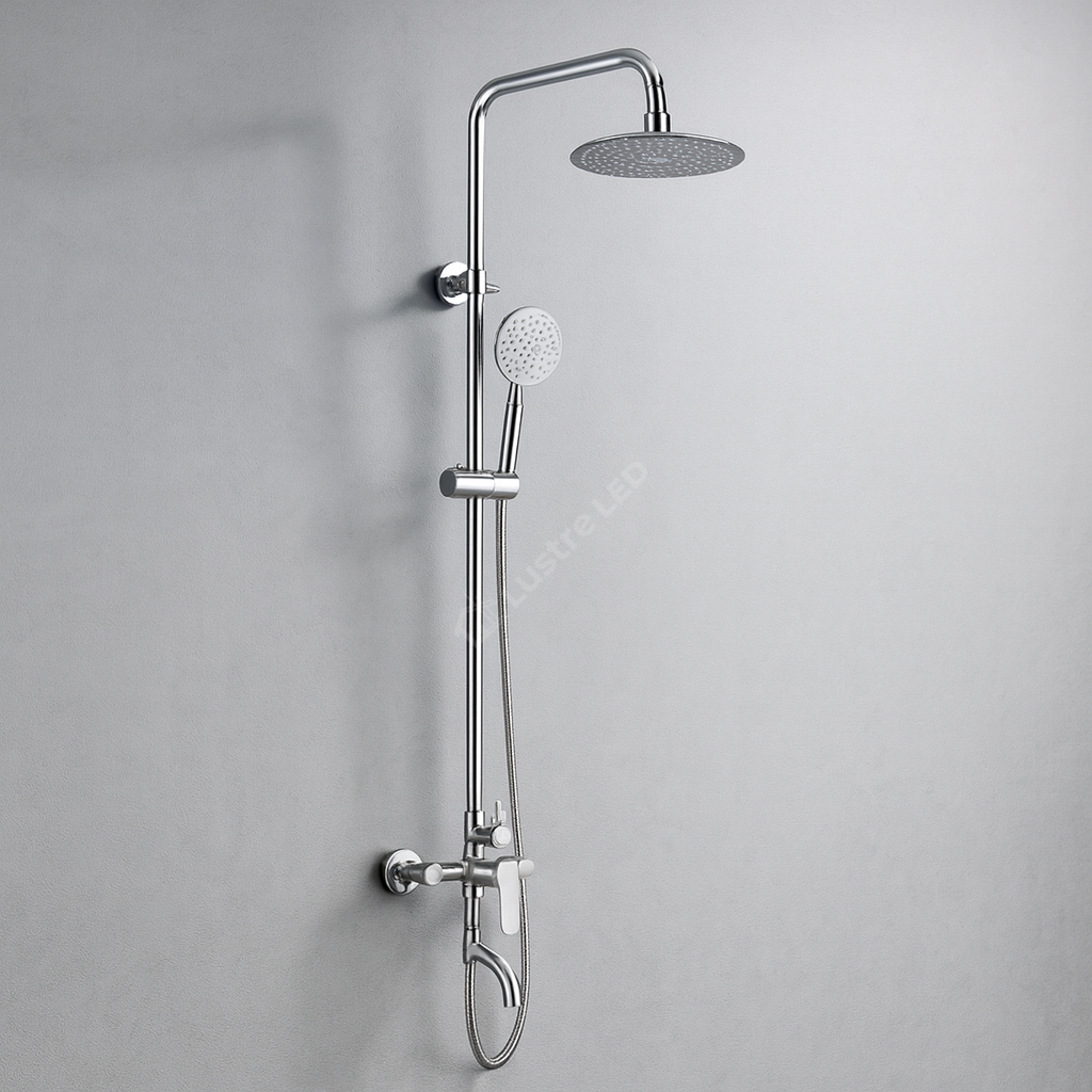 Coloana de Dus Inox Satinat Design Minimalist 1806